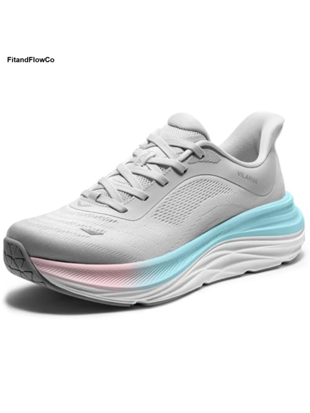 Cushioned Walking Shoes Breathable Mesh Slip-On Sneakers